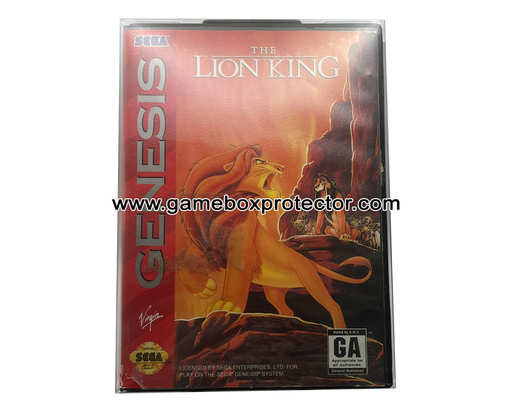 Sega Genesis (no tab) Game Box Protector